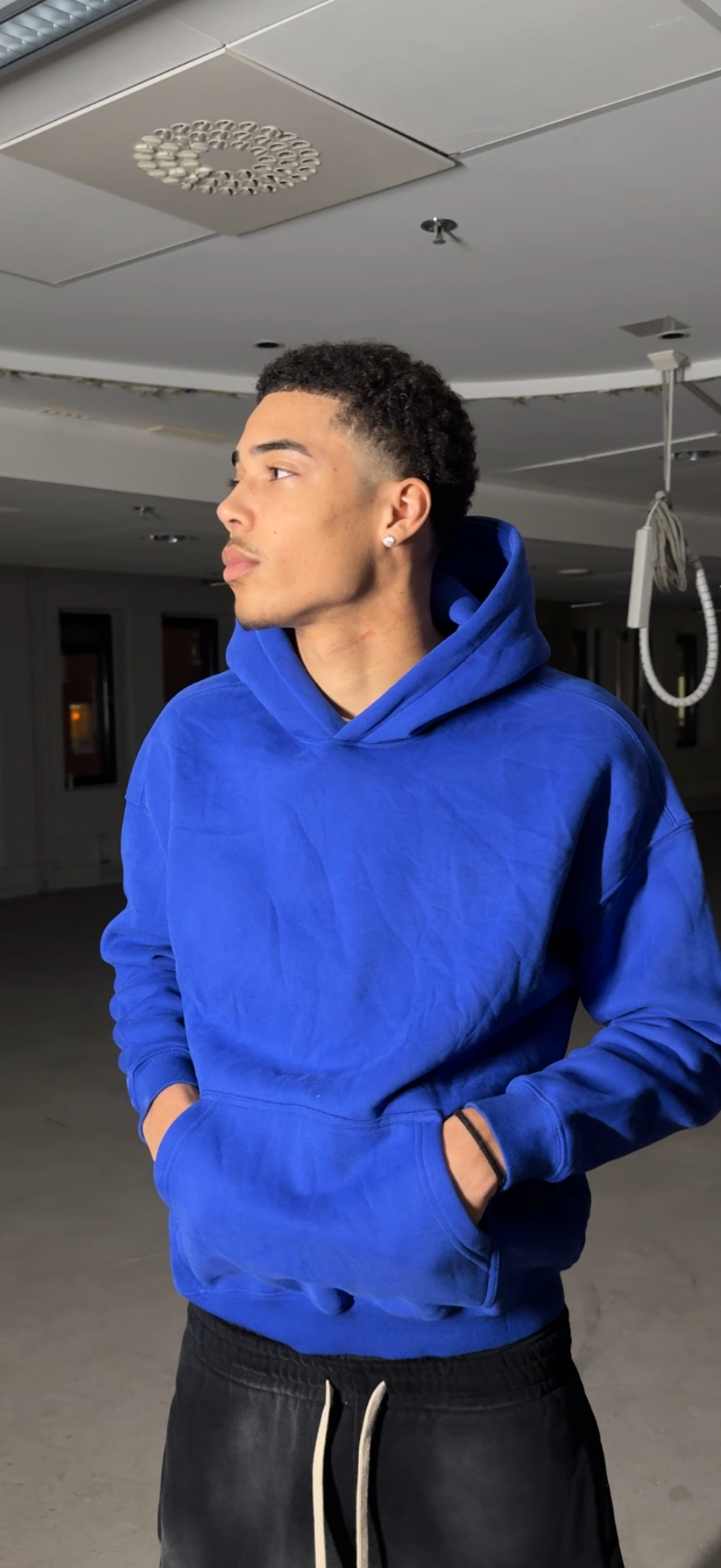 VB Oversized Hoodie - Blue