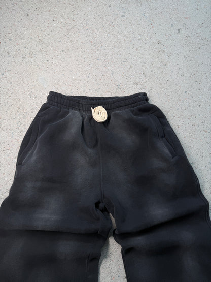 VB washed sweatpants - Black