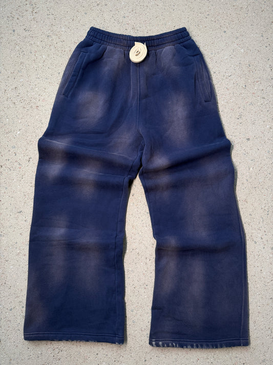 VB washed sweatpants - Blue