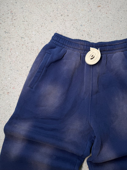 VB washed sweatpants - Blue