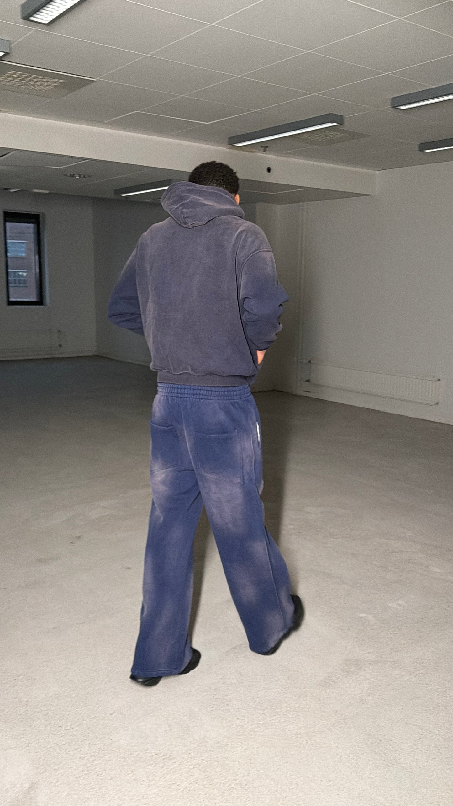 Washed tracksuit - Aged Blue