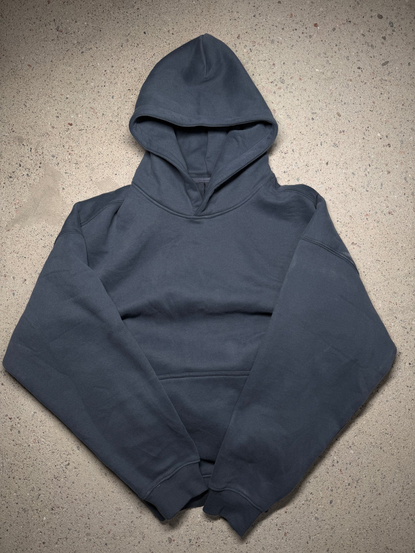 VB Oversized Hoodie - Grayish Blue